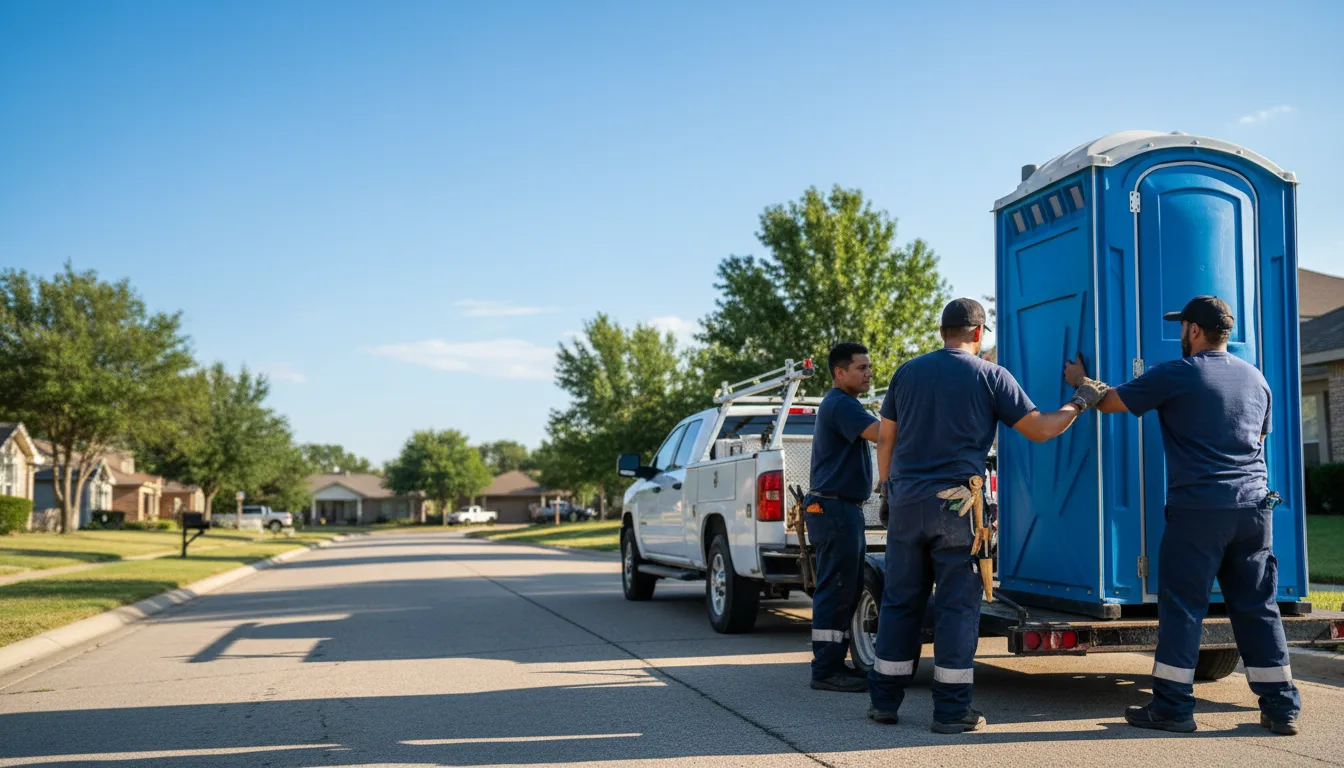 Portable Toilet Rental in Toney, AL near me